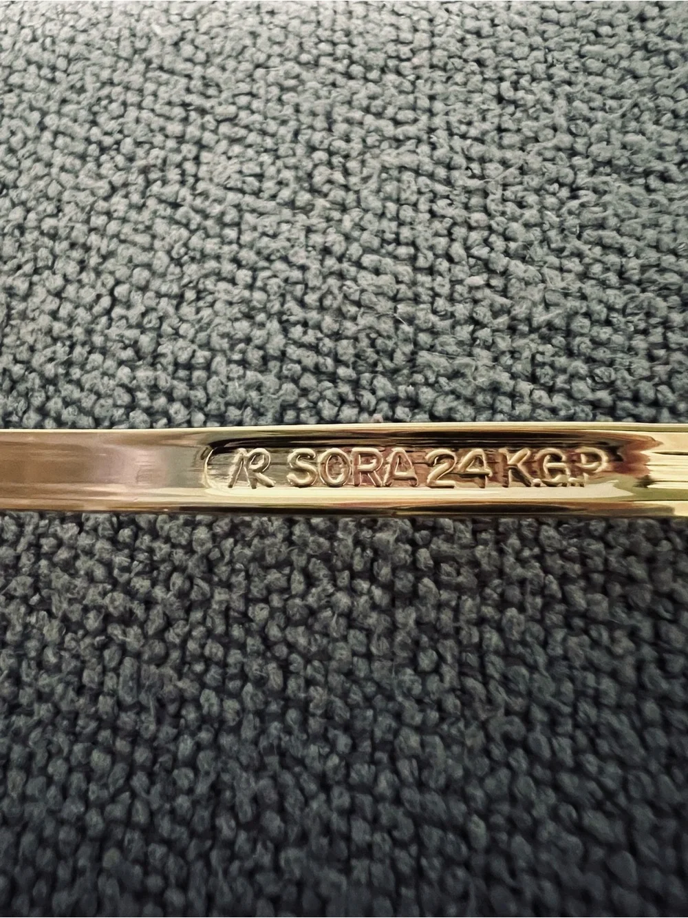 Hongik University 24 K Gold Plated Commemorative Spoon Set VTG